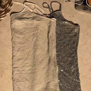 Express sequin tanks